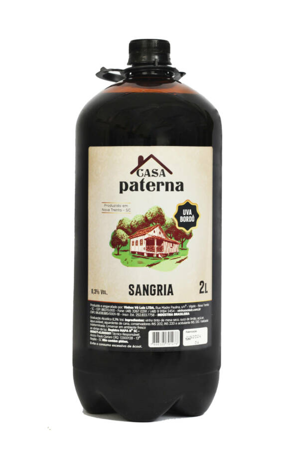 Sangria Casa Paterna 2 Litros PET