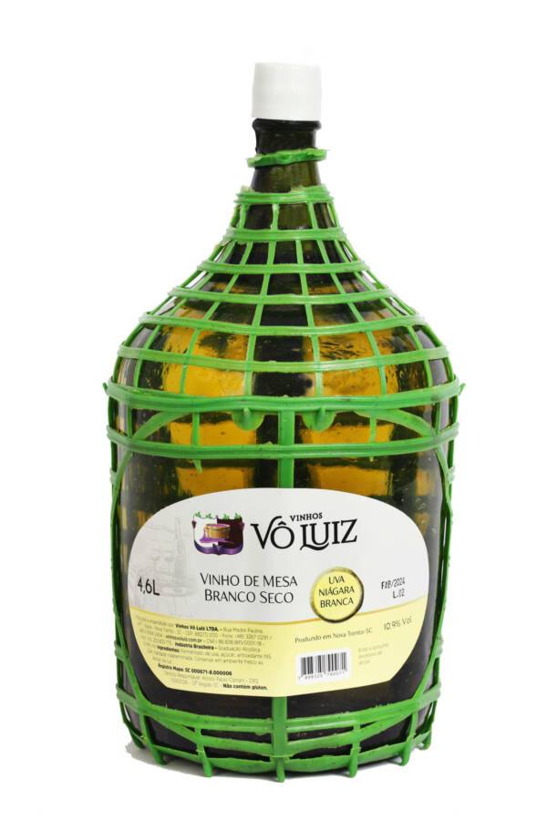Vinho de Mesa Branco Seco 4,600ml