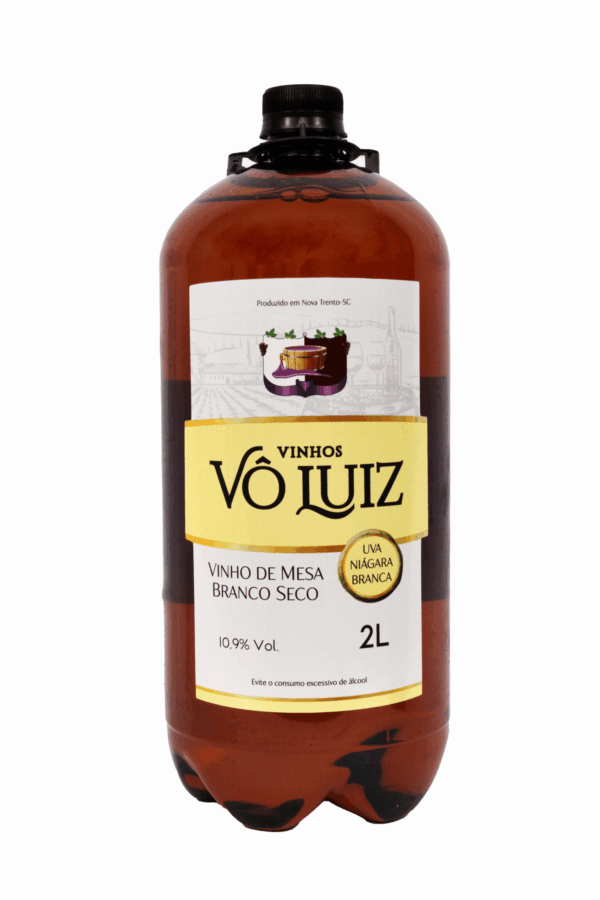 Vinho de Mesa Branco Seco 2 Litros PET