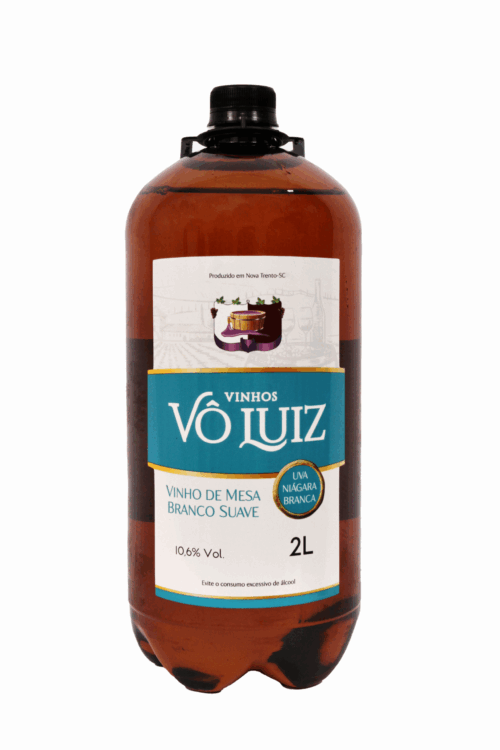 Vinho de Mesa Branco Suave 2 Litros PET