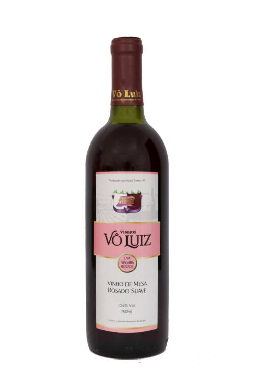 Vinho de Mesa Rosado Suave 750ml