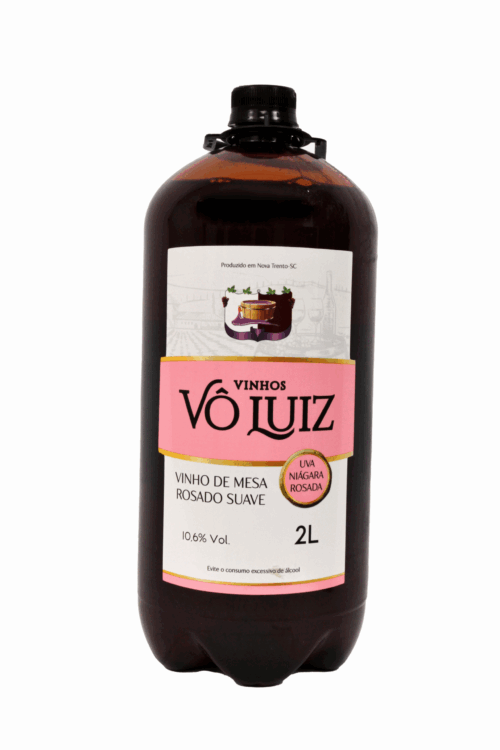 Vinho de Mesa Rosado Suave 2 Litros PET