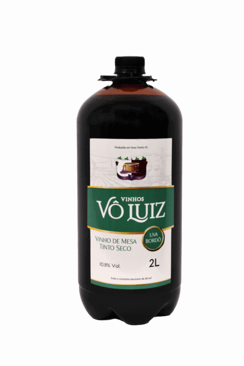 Vinho de Mesa Tinto Seco 2 Litros PET