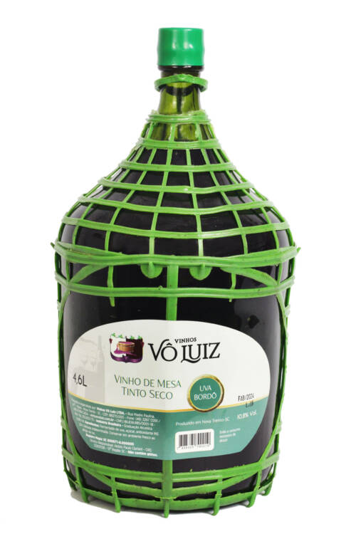 Vinho de Mesa Tinto Seco 4,600ml