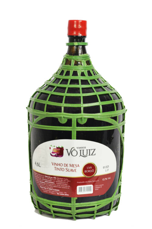 Vinho de Mesa Tinto Suave 4,600ml